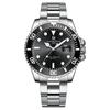 Analog Quartz Water Resistant To 3 Stainless Rotating Date Luminous Large Perfect for Job and More Men's Watch, ATM, Steel, Bezel, Display, Display,