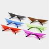UV400 Fashion Ocean Lens Oversized Rimless Women Triangle Sunglasses Sunglasses Eyewear Sun Glasses