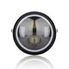 New Universal 6.5" Motorcycle Headlight Round LED Projector W/ Bracket For Harley Cafe Racer