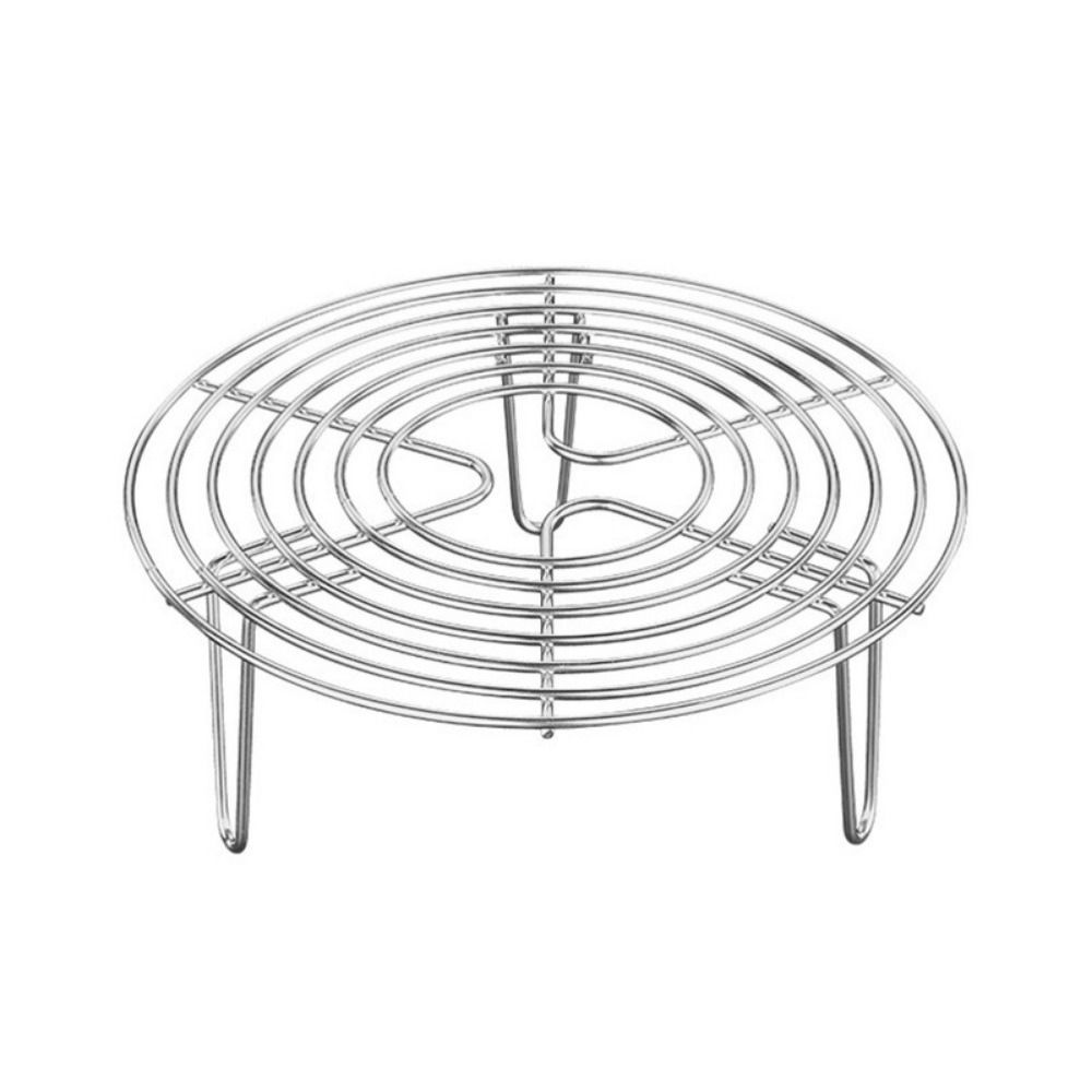 Durable 304 Stainless Steel Tray Stand Pot Steaming Steamer Rack Steamer Shelf Cookware