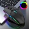 Wired Gaming Mouse 1600 DPI Optical 6 Button USB Mouse With RGB BackLight Mute Mice For Desktop Laptop Computer Gamer