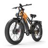 LANKELEISI MG800MAX All Terrain Electric Bike 2000W Dual Motor, 48V 20Ah Samsung Battery, 26" Fat Tyre, Shimano 7-Speed, LCD Color Display