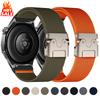 20mm 22mm Elastic Strap for Samsung Galaxy Watch 7 6 5 4 40mm 44mm 6Classic 47mm Nylon Band for Huawei Watch GT5 4Pro 3 Bracelet