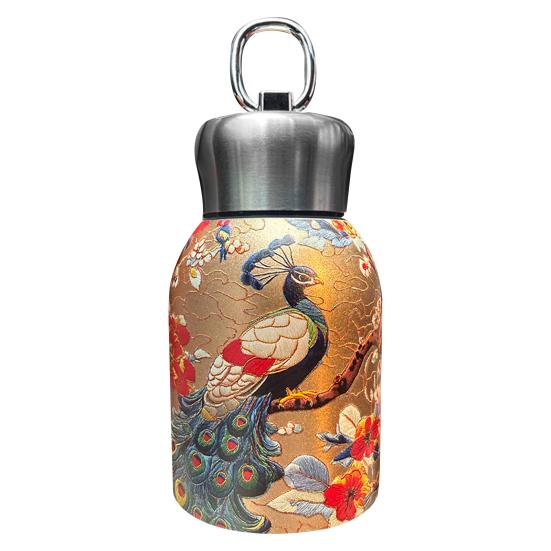 Portable Thermal Bottle Water Flask Mini Thermal Cup 300ml Insulated Tumbler for Hot Cold Drinks Leak-proof Travel Coffee Mug Gift