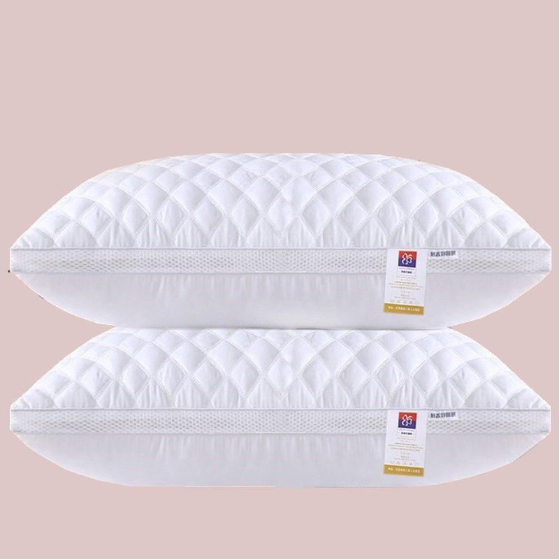 Household Pillow Hotel Pillow Cores Neck Protection Single Pillow Core Student Adult Sleeping Pillow