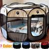 9 Colors Portable Foldable Pet Dog Cat Playpen Tent Dog Exercise Play Outdoor Dogs Cats Nest House Dog Crate Pool  Dog Stairs