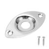 Electric Guitar Socket Metal Bass Output Jack Socket Plate Musical Instrument Accessories