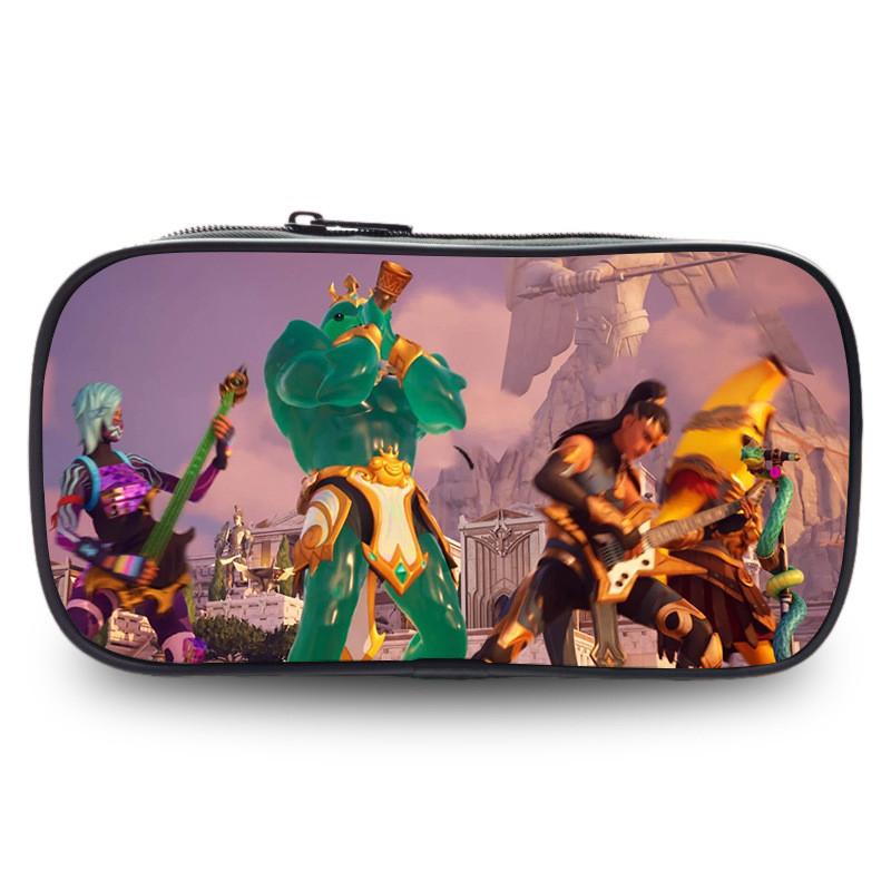 Pen Night Fortress Case Large Capacity Double Layered Design Patterns Diverse