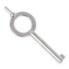 1 Pcs American Style Universal Flat Key Blank Special Key Handcuff Lock Key Zinc Alloy Keychain