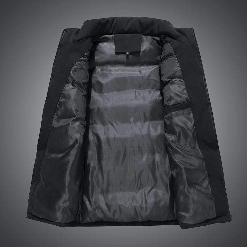 Warm Vest Men'S Jacket Thickened Loose Casual Men'S Large Size Vest Cotton Coat