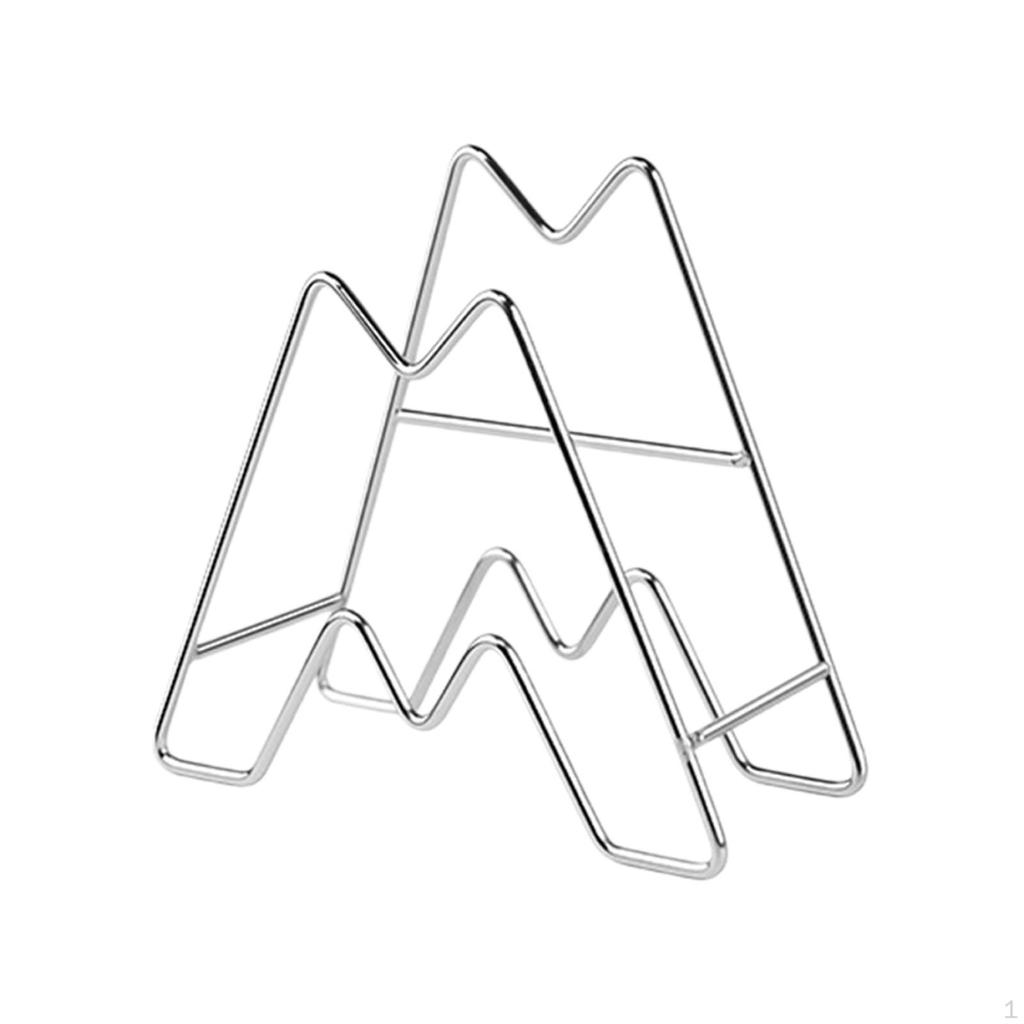 Pot Lid Holder and Pan Rack Organizer Multifunctional Storage Shelf for Pantry