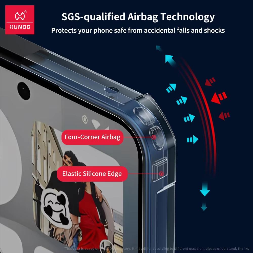 For Nothing Phone 3a Pro Case Nothing Phone 3a Casing XUNDD Airbag Shockproof Bumper Protective Cases Transparent Back Cover