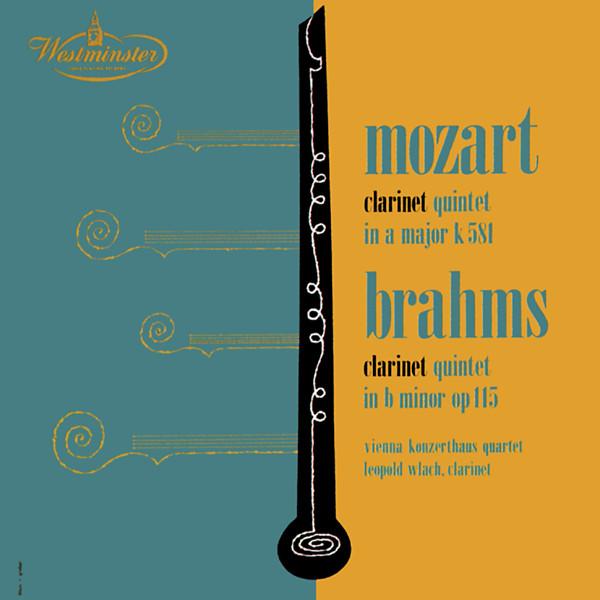 CD WIENER KONZERTHAUSQUARTETT - Mozart & Brahms: Clarinet Quintet UCCW3033 Westminster 2007 Japan Classical Used