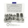 500PCS Stainless Steel Flat Washers Assortment Kit For M2 M2.5 M3 M4 M5 M6 M8 M10 Screws Bolt