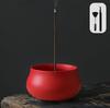 Incense Ceramic Mini Incense Stylish Aromatherapy Incense Holder for Buddhist Incense Incense Incense Incense Mini Buddhist Simple Incense