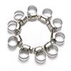10Pcs Cars Motorcycle Fuel Line Jubilee Hose Clamp Petrol Pipe Clips 8-12Mm