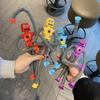 Suction Cup Variety Robot Cartoon Cute Animal Telescopic Tube Decompression Sensory Comfort Toy Pipe Children Vent