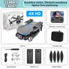 New AE7 Drone 8K HD ESC 3 Cameras Hovering Brushless Motor Obstacle Avoidance Optical Flow Positioning Quadcopter Aerial Photography Toy Gift