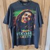 Bob Marley Vintage Graphic Print T-Shirt XL Graphic Print The Wailers Reggae