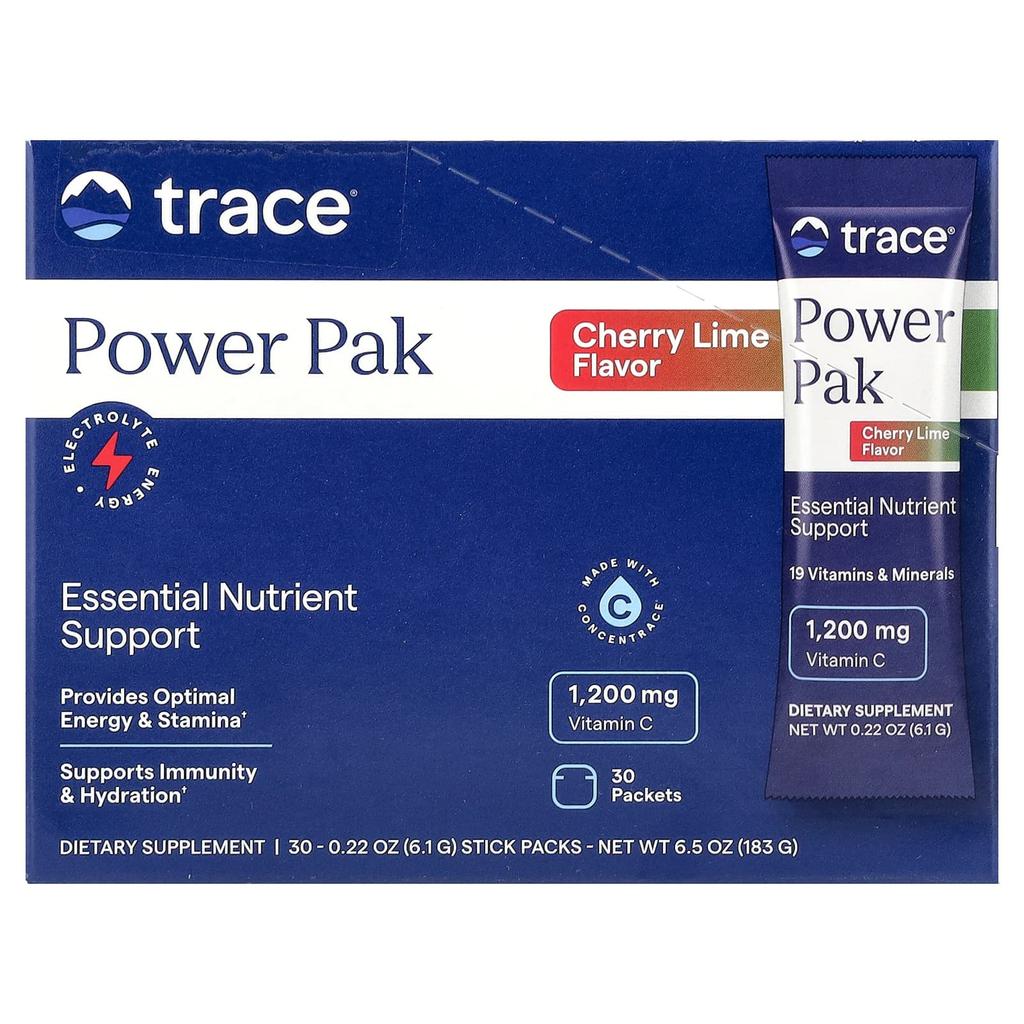 Power Pack, Cherry Lime, 30 Packs, 6.1G (0.22Oz) Each