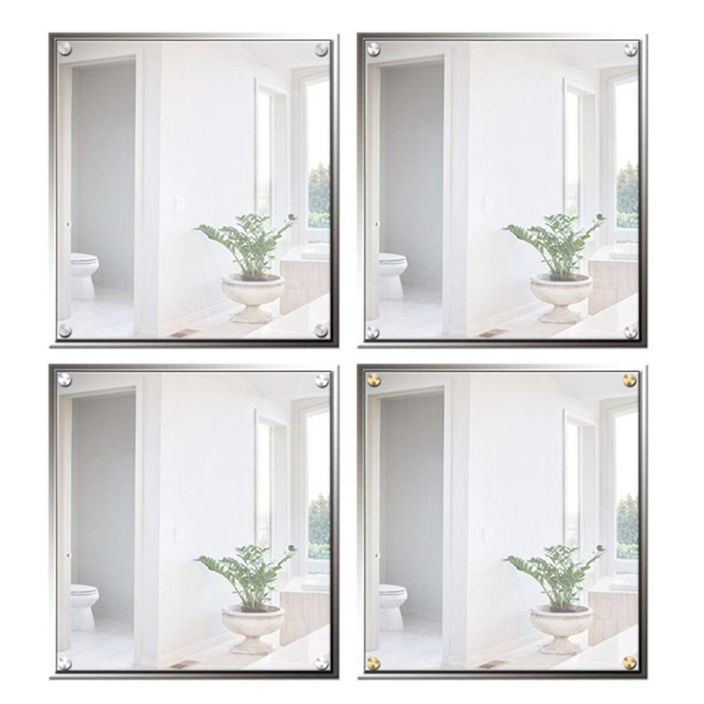 Hardware Decoration Screw Covers Mirror Fasteners Screws Decorative Cap Mirror Fixing Nails