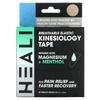 Breathable Elastic Kinesiology Tape, Nude Tone, 20 Precut Strips