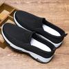 Mesh Breathable Flying Woven Shoes Soft Sole Non-slip Driving Shoes Dad Shoes Large Size Simple Casual Shoes