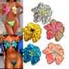 1PC Flowers Patches Fashion Dress Accessories Bag Decor Sequin Print DIY Embroidered Applique Clothing Sew Handmade Patch