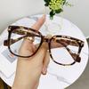 Fashion Myopia Glasses Women Men Oversized Square Prescription Short Sighted Eyglasses Diopters Minus -1.0 -1.5 To -6.0