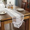 Talos Romantic Flower Lace Table Runner Tablecloth TV Cabinet Cover Home Kitchen Decor