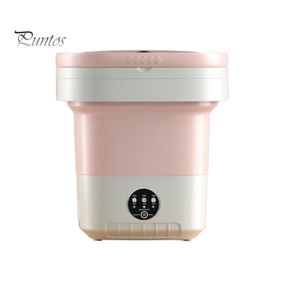 12L Large Capacity Portable Folding Washing Machine Semi-Automatic Timer Function Lightweight Compact Design Underwear Socks Washer