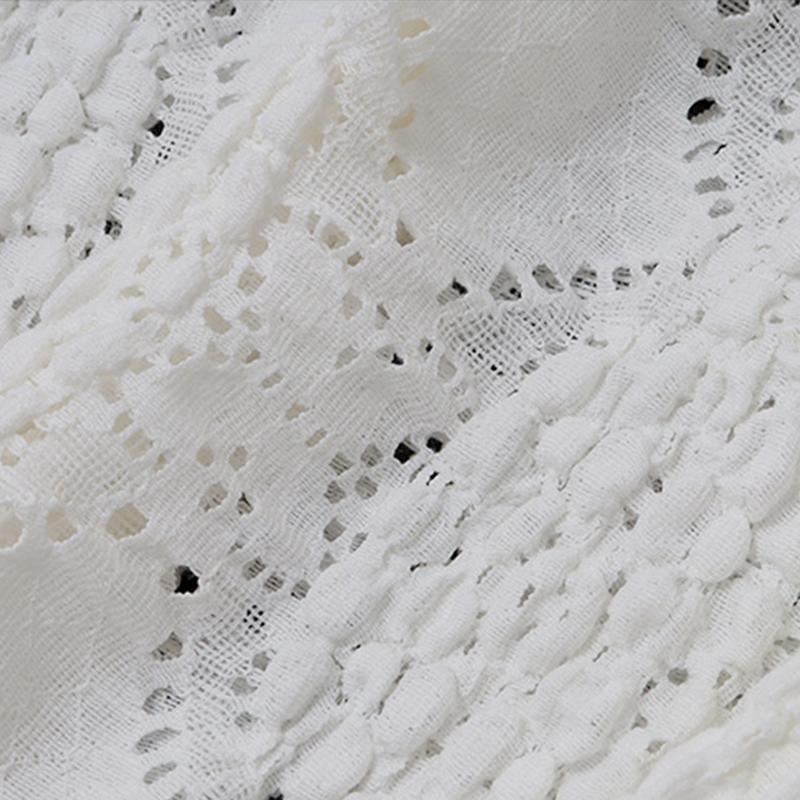 Y2K White Casual 2 Piece-Set Long Skirt Women Hollow Out Patchwork Sexy Cropped Tank Top and Maxi Skirt Sets Female Outfits