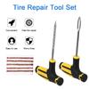 Car Tire Repair Tool Tire Repair Kit Studding Tool Set Car Accessories Auto Bike Tubeless Tire Cement Tool
