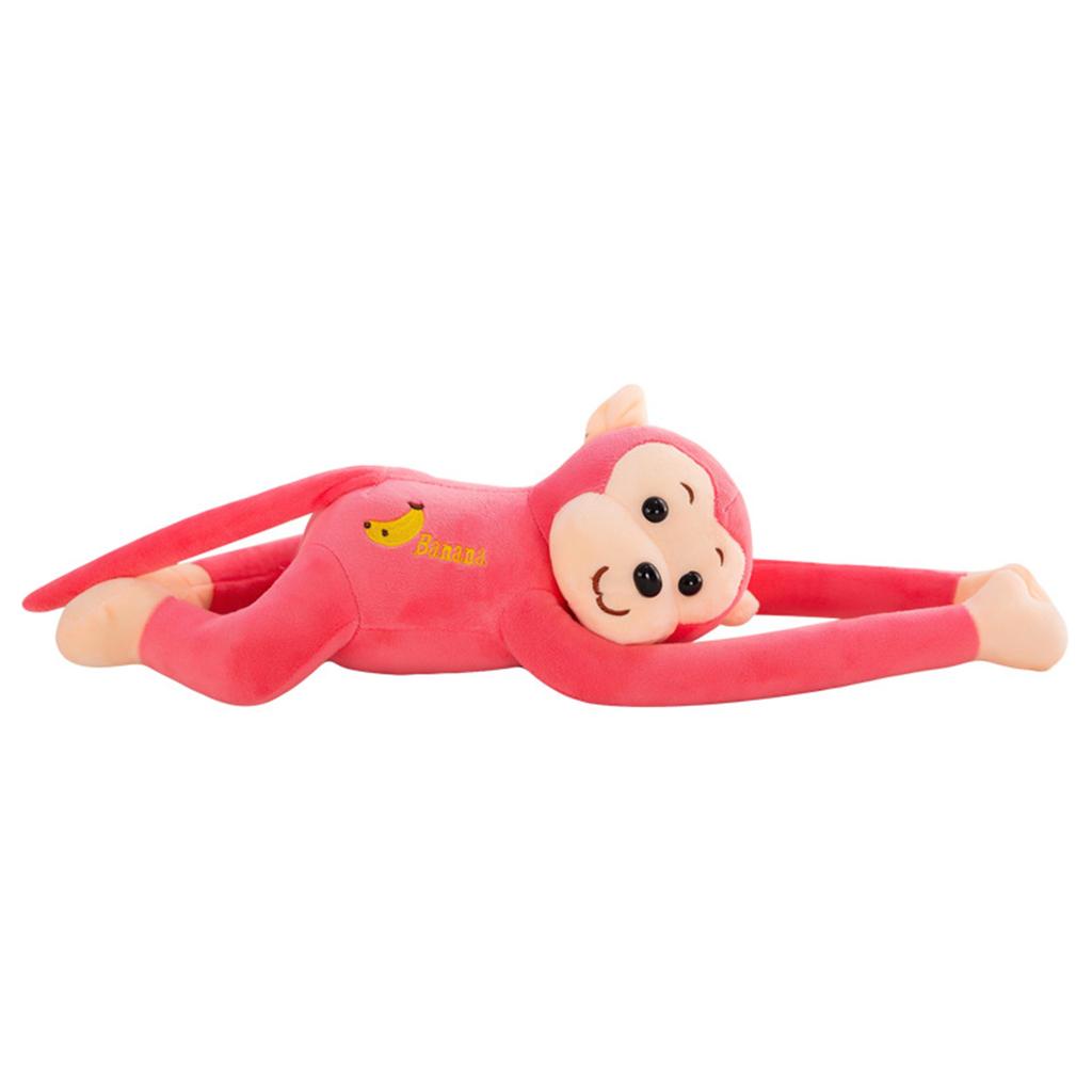 Novelty Kids Long-Armed Monkey Shaped Long Arm Tail Soft Plush Toy Curtain Pendant Home Decor Birthday Gift Children Toy