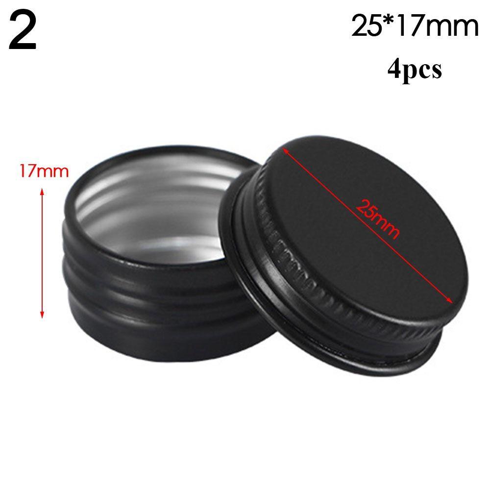 Candle for Cream Balm Metal Box Tea Cans Cosmetic Container Aluminum Tin Jar Refillable Bottles