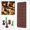 Силиконовая форма Nternational Chess Chocolate Выпечка Инструменты Антипригарные силиконовые формы для тортов Желейные конфеты Формы для кухни Гаджеты Формы
