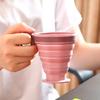 Yousheng Collapsible Travel Cup Silicone Portable Coffee Cup for Hot And Cold Drinks Reusable To-Go Pocket Size Coffee Tumbler