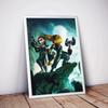 Ratchet N Clank Cartoon Fan Art Poster Canvas Painting Cartoon Kids Room Aesthetic Wall Decor Ratchet N Clank Anime Decoration