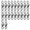 20Pcs Bearing Fishing Swivel Stainless Rolling Swivels Barrel Swivel Line Connector Heavy Duty Fishing Tackle Accessory