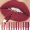 12 Colors Velvet Lipstick Matte Liquid Lipstick Waterproof & Long-Lasting Lip Gloss Non-Sticky Hydrating Formula Lip Glaze Ideal Gift for Women
