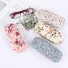 1PC Fashion Portable Fabrics Floral Glasses Case Reading Glasses Box Sunglasses Bags Spectacle Case Hard Eyewear Protector