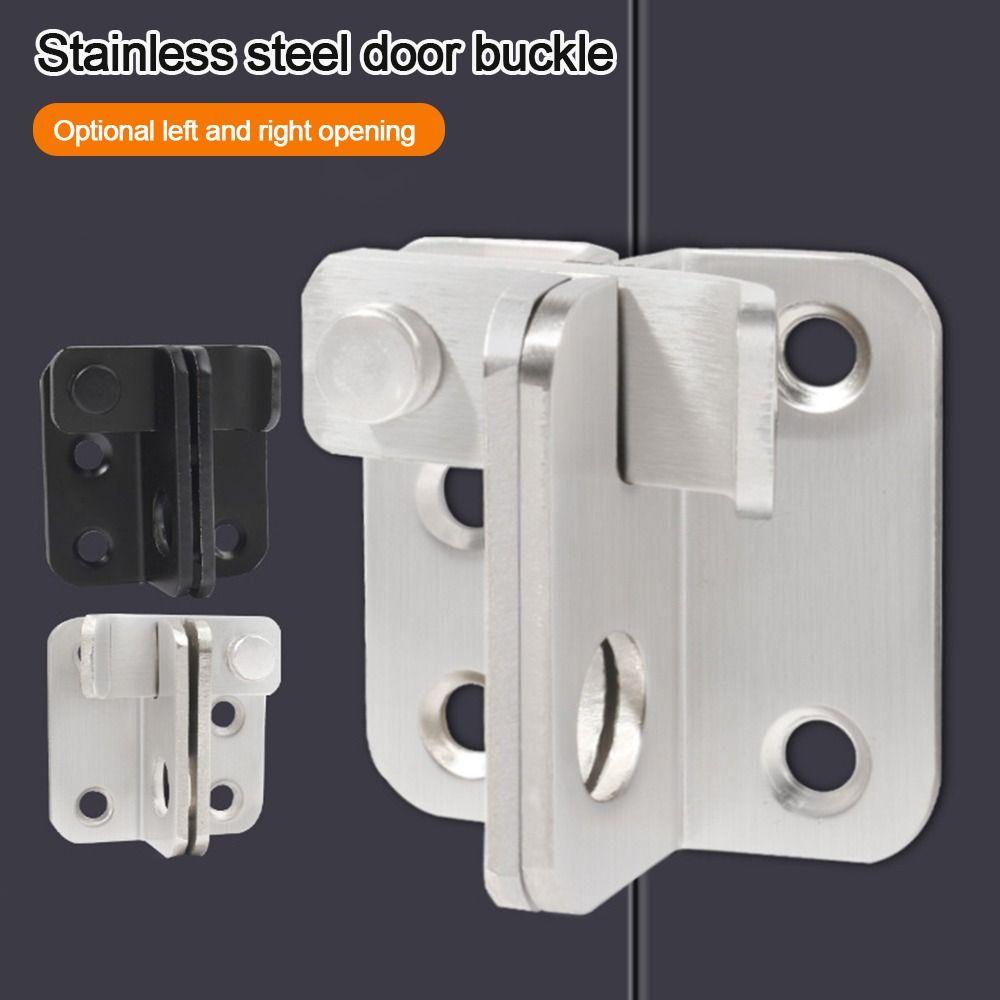 Anti-theft Sliding Door Lock Bolts Padlock Clasp Gate Safety Lock Useful Door Latch Home Hardware