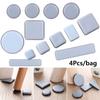 Chair Fittings Table Sofa Anti Noisy Floor Protector Furniture Leg Slider Pads Slip Mat