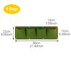 2/4/9 Pockets Vertical Garden Grow Bags Plant Wall Hanging Planting Pots Grow Planter Vegetable Gardening Supplies
