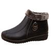Fashion Waterproof Mule Clogs Women Boots Winter Warm Unisex Fur Boots House Room Slippers Trend Indoor Floor Shoes Slides For Women