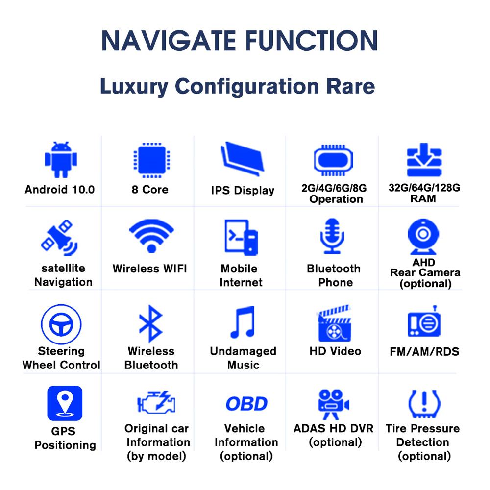 For Chevrolet Cruze J300 2008-2012 9.7" Android Car Radio Multimedia Player GPS 2din Carplay Auto Stereo WIFI Head Unit 2+32GB