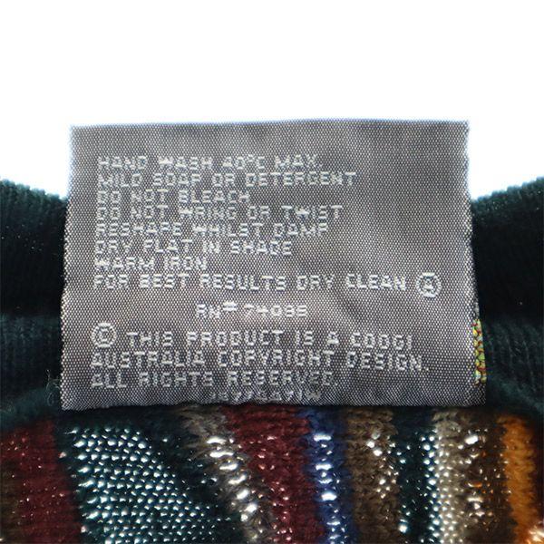 Coogi 90s Old 3D Overall Handle Long Sleeve 3D Wool Sweater S Knit Men's Used