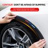 Anti -Collision Fender Flare Wheel Eyebrow Lip Rim Protector Rubber Car Sticker Edge Guard Rubber Bumper Protection