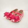 Baby Jam Girls' Shy Check Flat Pink-bb342