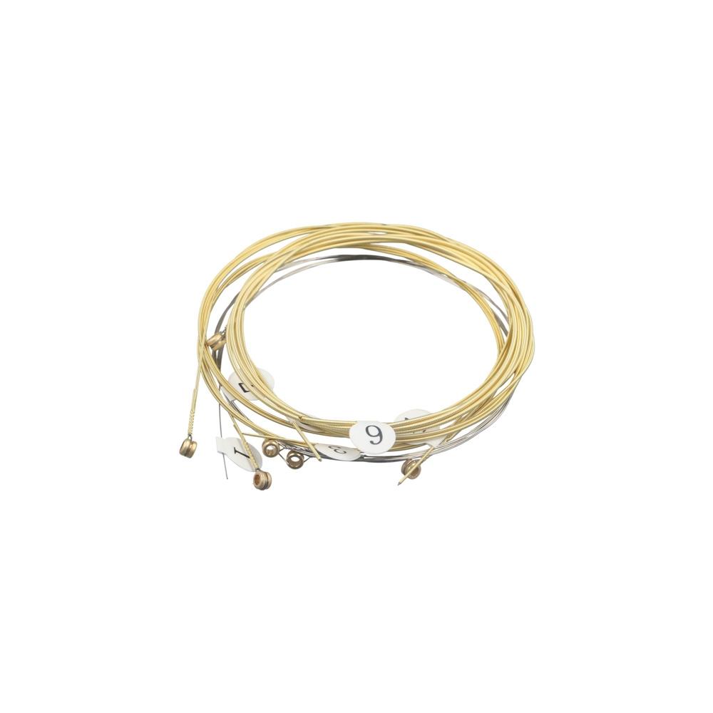 Premium Brass Folk Guitar Strings Enhanced Durability Acoustic Guitar String Musician